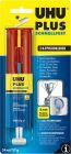 Uhu Kleber plus schnellfest 2K Spritze 24ml Klebstoff 27g