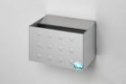 Var Wandascher WH 13 Aluminium eloxiert silber 0,8 Liter
