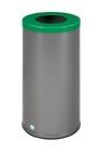 VAR Wertstoffsammelgerät 70 Liter smaragdgrün eisenglimmer 435 x 435 x 760 mm