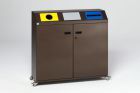 Var Wertstoffsammelstation WS 97 dunkelbraun