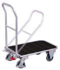 Variofit Aluminium Klappbügelwagen mit Riefengummimatte Traglast 150kg