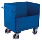 Variofit Blechkastenwagen fest verschweißt blau 1330x820x1105mm