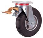Variofit Bremsrolle mit Luftreifen 230x65mm schwarz Traglast 130kg