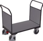 VARIOfit Doppel Stirnwandwagen 4 Rollen RAL 7016 sw 600.222 AG
