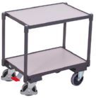 Variofit ESD Euro Systemroller mit 2 Ladeflächen 675x415x665mm Traglast 250kg