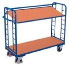 Variofit Etagenwagen mit 2 Holzböden 1805x650x1275mm