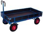 Variofit Handpritschenwagen mit Bordwand 1680x830x1340mm Traglast 1000kg