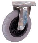 Variofit Lenkrolle mit Luftreifen Traglast 50kg 150x30mm grau