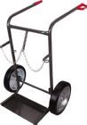 VARIOfit Stahlflaschenkarre für 40 - 50 Liter RAL 7016 fk1300 AG