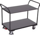 VARIOfit Tischwagen 2 Ladeflächen RAL 7016 sw 500.502 AG