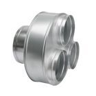 Vorsatzstück, 3 Öffnungen à 305 mm Ø für BV 185