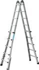 Zarges Teleskopleiter Variotec V 4 teilig 4 x 5 Sprossen