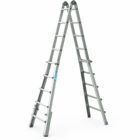 Zarges LM Teleskop Leiter Variomax V 4 x 5 Sprossen
