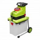 ZIPPER Gartenhäcksler ZI-GHAS2800 geräuscharmer Elektro Leisehäcksler