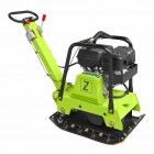 ZIPPER Rüttelplatte ZI-RPE160C Benzin inkl. Gummimatte und Fahrwerk