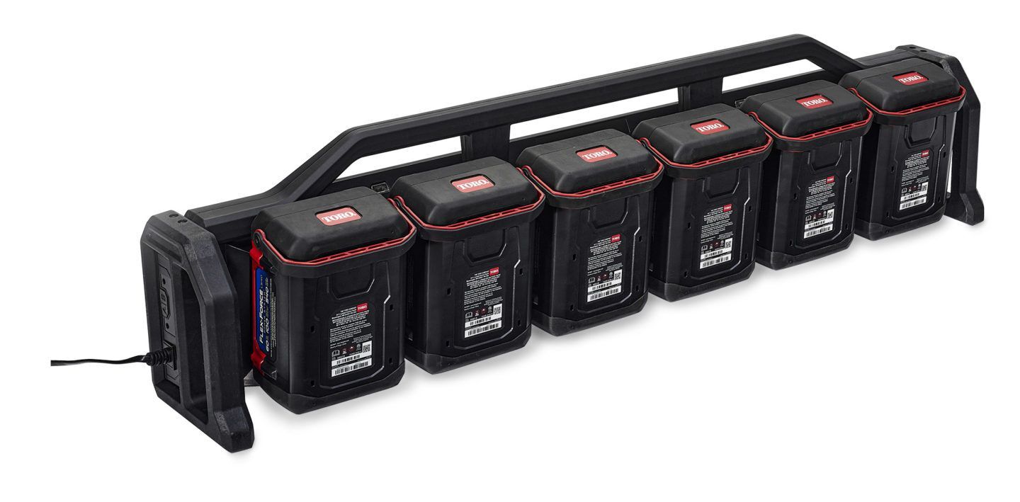 Toro 60V Max Flex-Force Ladesystem für bis zu 6 Akku's Produktbild Toro 60V Max Flex-Force Ladesystem für bis zu 6 Akku's