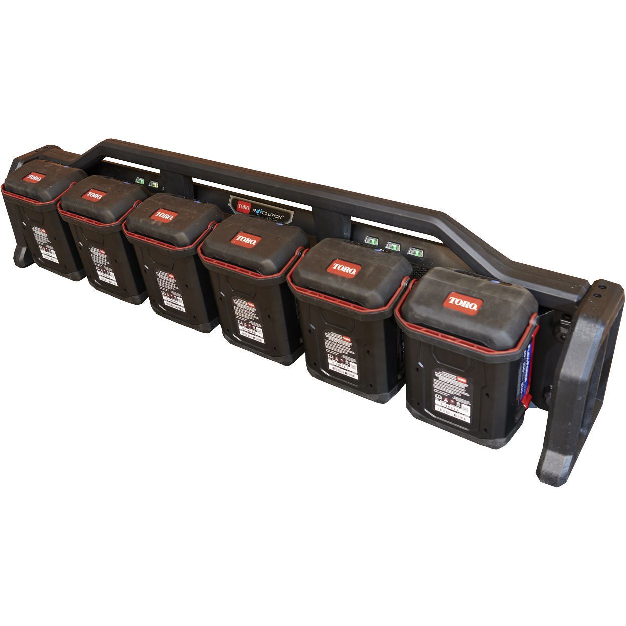 Toro 60V Max Flex-Force Ladesystem für bis zu 6 Akku's - Seite Produktbild Toro 60V Max Flex-Force Ladesystem für bis zu 6 Akku's - Seite bild 2