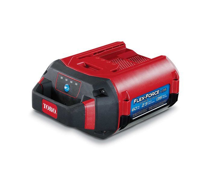 Toro Lithium Ionen Akku 60 V 2.5 Ah 135 Wh Flex Force Power System Produktbild Toro Lithium Ionen Akku 60 V 2.5 Ah 135 Wh Flex Force Power System