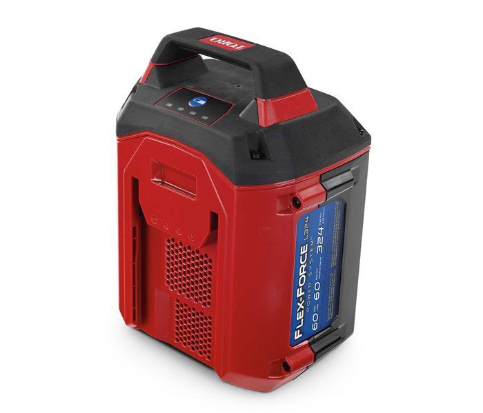Toro Lithium Ionen Akku 60 V 6.0 Ah 324 Wh Flex Force Power System stehend Produktbild Toro Lithium Ionen Akku 60 V 6.0 Ah 324 Wh Flex Force Power System stehend bild 3