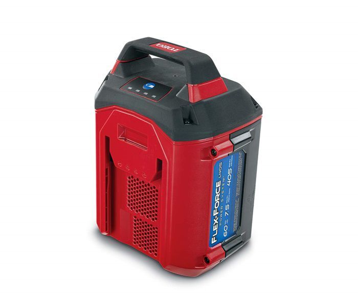 Toro Lithium Ionen Akku 60 V 7.5 Ah, 405 Wh Flex Force Power System stehend Produktbild Toro Lithium Ionen Akku 60 V 7.5 Ah, 405 Wh Flex Force Power System stehend bild 3
