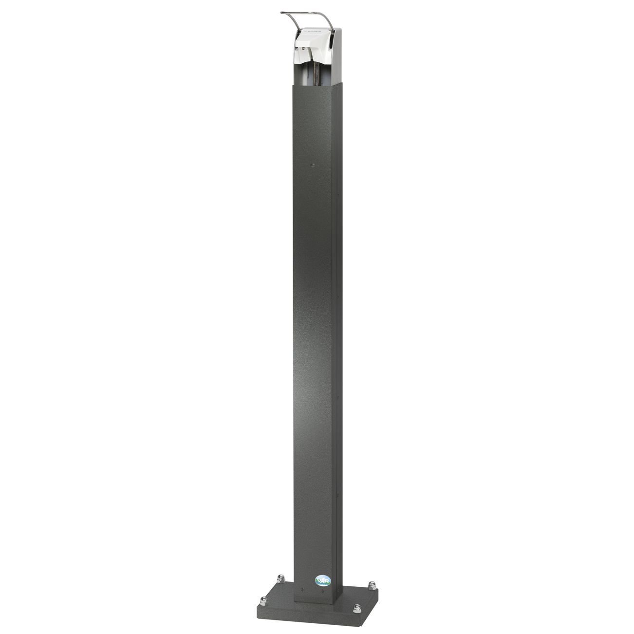 Var Desinfektionsmittelspender HDS 105 antik silber Handdesinfektionsspender Produktbild Var Desinfektionsmittelspender HDS 105 antik silber Handdesinfektionsspender