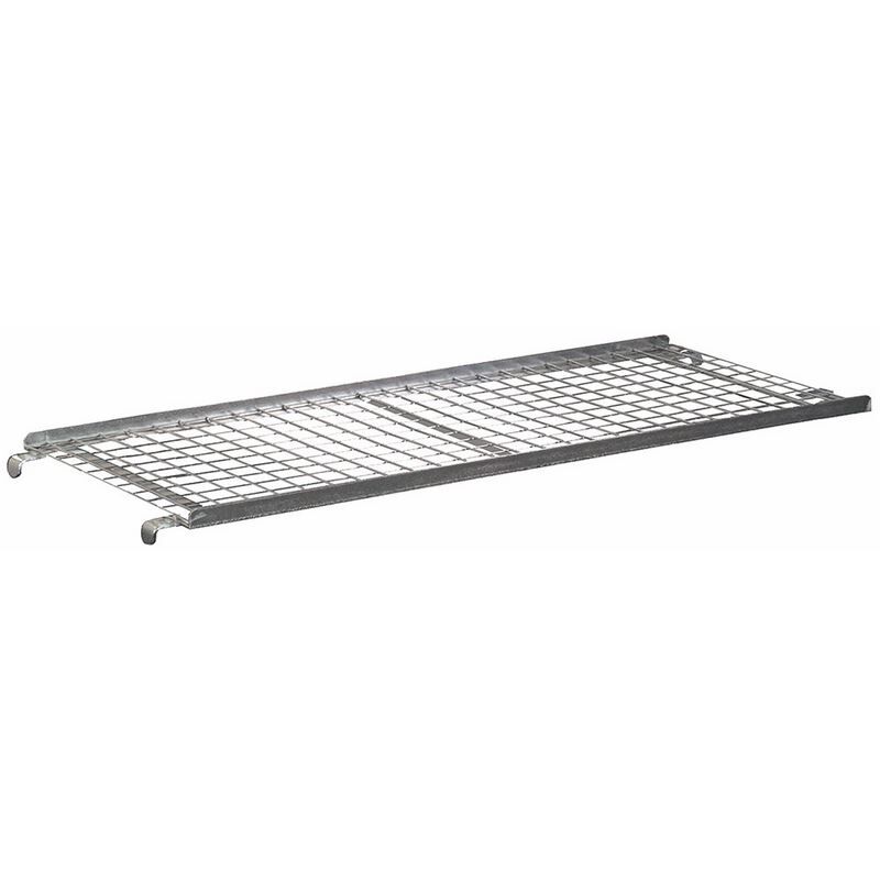 Variofit Etagenboden drahtvergittert verzinkt 1410x545x55mm Traglast 50kg Produktbild Variofit Etagenboden drahtvergittert verzinkt 1410x545x55mm Traglast 50kg