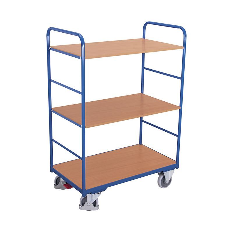 Variofit Etagenwagen hoch 1060 x 700 x 1530 mm Traglast 250 kg Produktbild Variofit Etagenwagen hoch 1060 x 700 x 1530 mm Traglast 250 kg