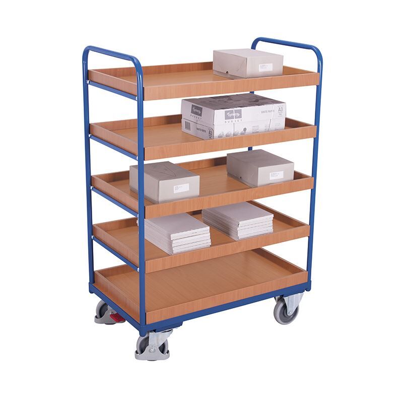 Variofit Etagenwagen hoch 1260x800x1530mm Produktbild Variofit Etagenwagen hoch 1260x800x1530mm bild 2