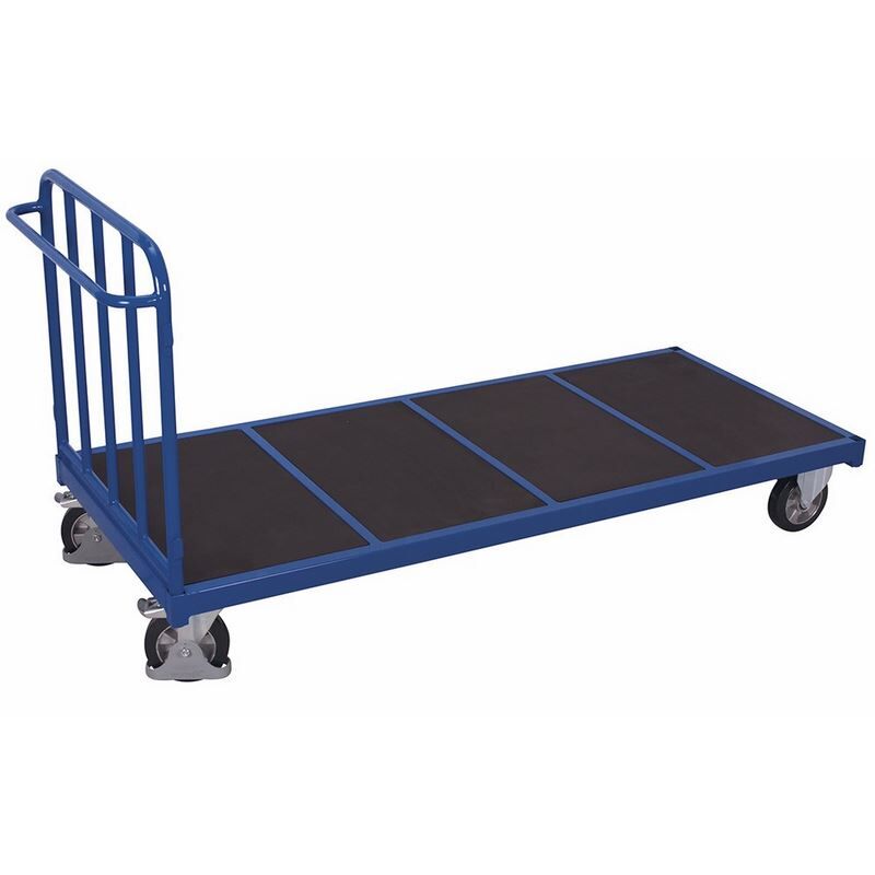 Variofit Stirnwandwagen mit senkrechten Streben 1475x900x1105mm Produktbild Variofit Stirnwandwagen mit senkrechten Streben 1475x900x1105mm
