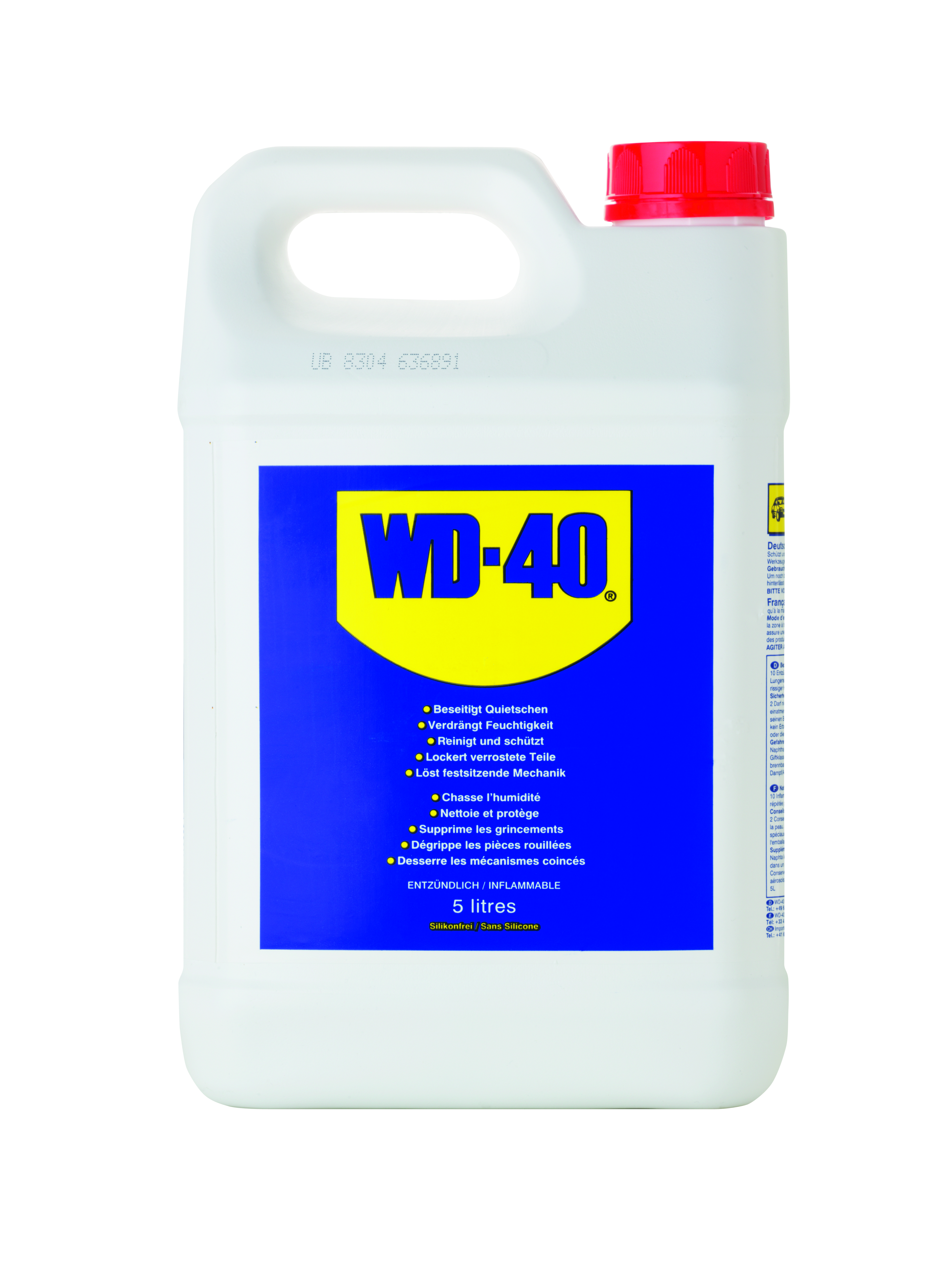 WD-40 Multifunktionsprodukt 5 Liter Kanister Produktbild WD-40 Multifunktionsprodukt 5 Liter Kanister
