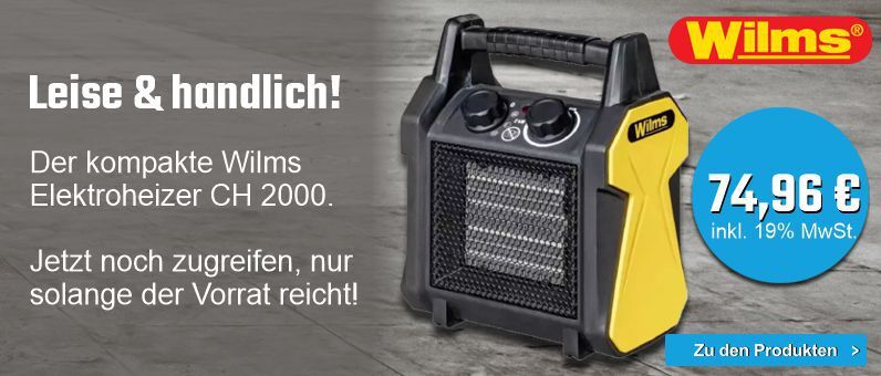 Wilms Elektroheizer CH 2000