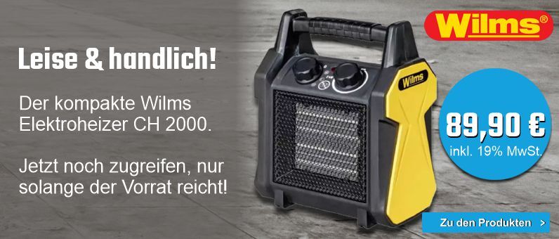 Wilms Elektroheizer CH 2000