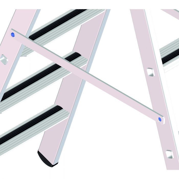 ZARGES Starre Verbindung bis 5 Stufen, incl. Montage Produktbild ZARGES Starre Verbindung bis 5 Stufen, incl. Montage