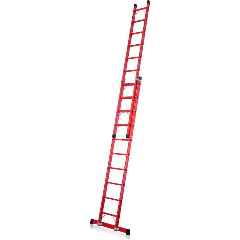 ZARGES Everest 2 EFA E Z600, 2x8 Sprossen Leiterlänge max 4,17m Produktbild ZARGES Everest 2 EFA E Z600, 2x8 Sprossen Leiterlänge max 4,17m bild 1