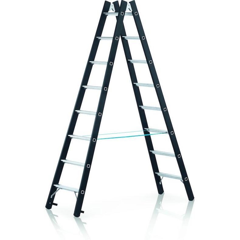 ZARGES Megastep B Z600 2x4 Sprossen Arbeitshöhe 2,50m Produktbild ZARGES Megastep B Z600 2x4 Sprossen Arbeitshöhe 2,50m