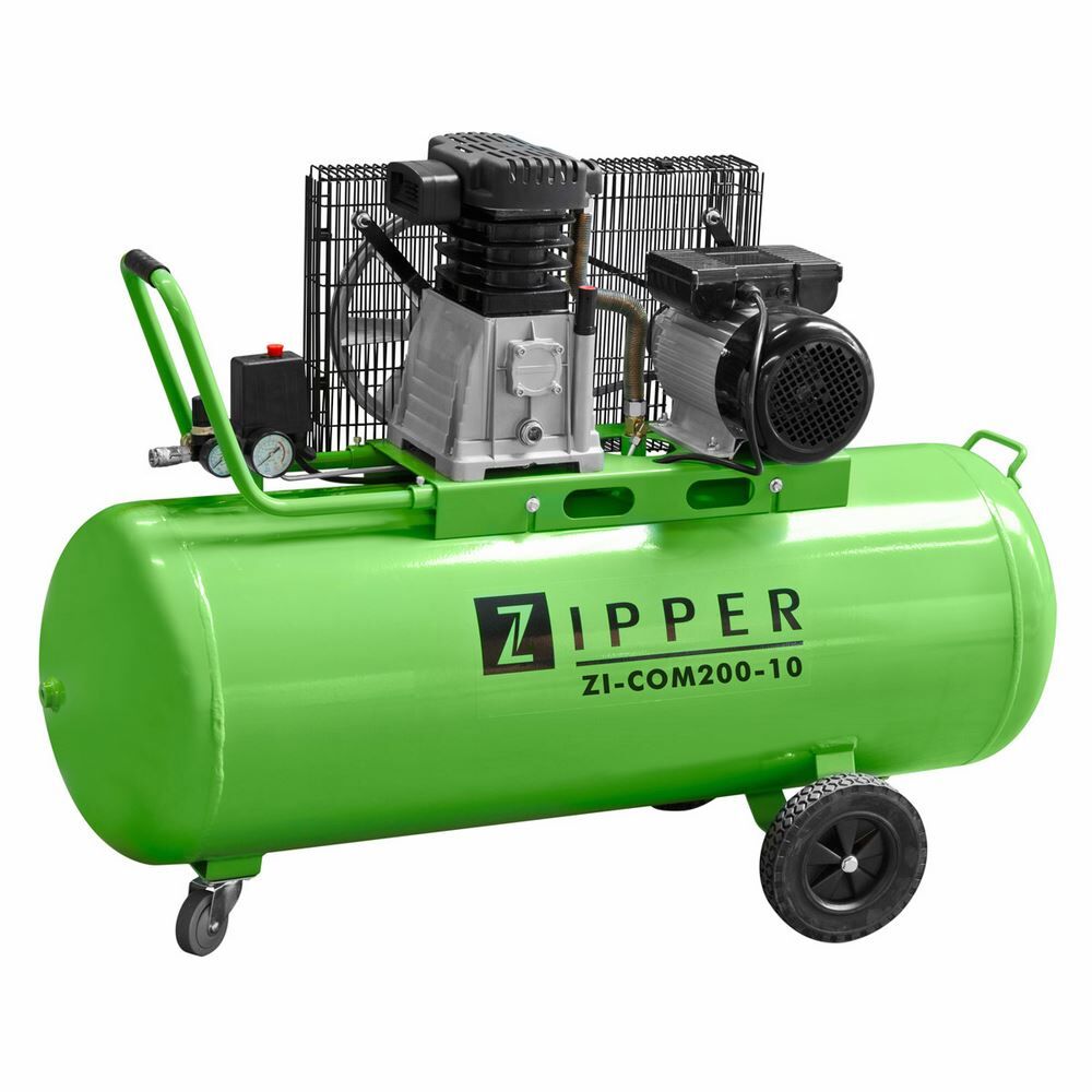 ZIPPER Kompressor 10 Bar ZI-COM200-10 Kesselvolumen 200L 2 Schnellanschlüsse Produktbild ZIPPER Kompressor 10 Bar ZI-COM200-10 Kesselvolumen 200L 2 Schnellanschlüsse