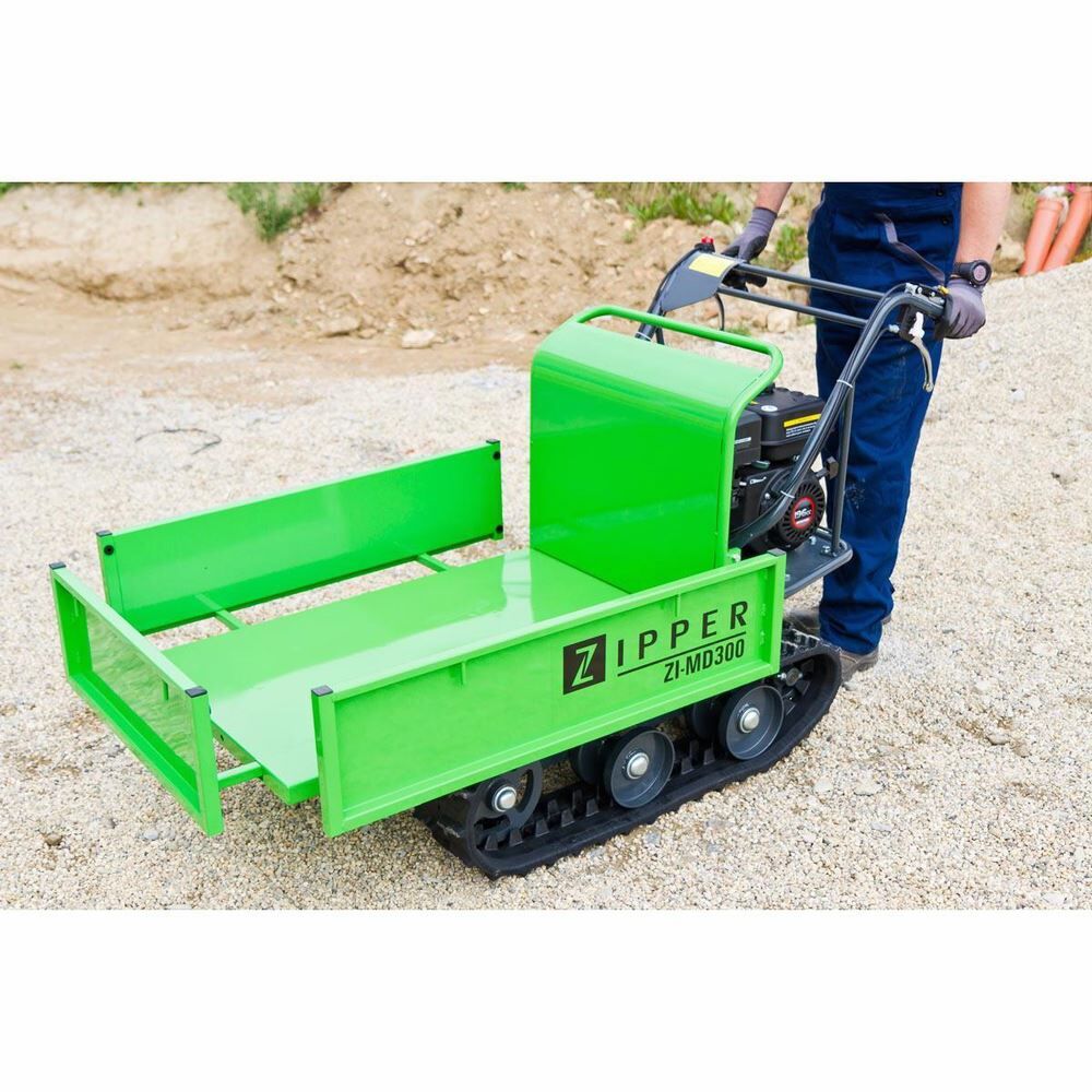ZIPPER Miniraupendumper ZI-MD300 Minitransporter manuelle Kippfunktion Produktbild ZIPPER Miniraupendumper ZI-MD300 Minitransporter manuelle Kippfunktion bild 2
