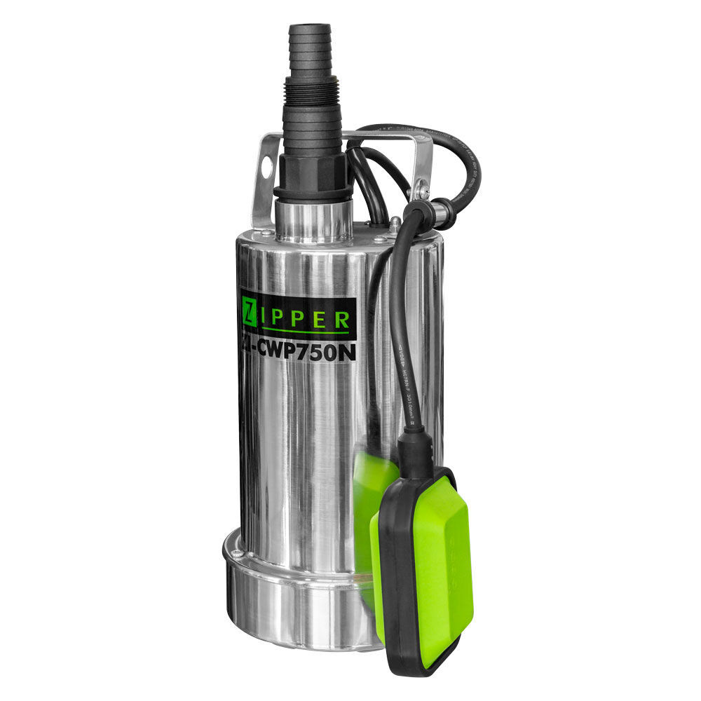 Zipper Klarwasserpumpe Tauchpumpe ZI-CWP750N flachansaugend 750W Produktbild Zipper Klarwasserpumpe Tauchpumpe ZI-CWP750N flachansaugend 750W