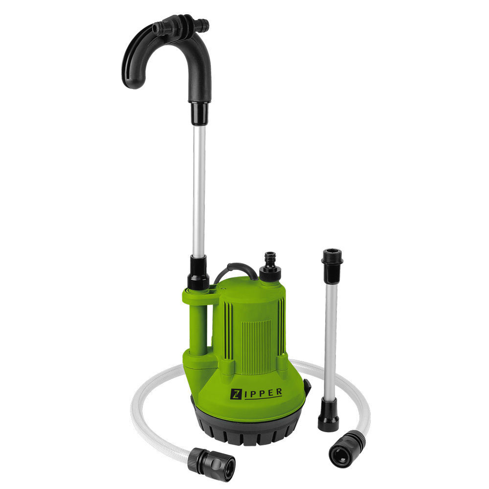 Zipper Regentonnenpumpe ZI-RTP350 flachabsaugend 350 Watt Produktbild Zipper Regentonnenpumpe ZI-RTP350 flachabsaugend 350 Watt
