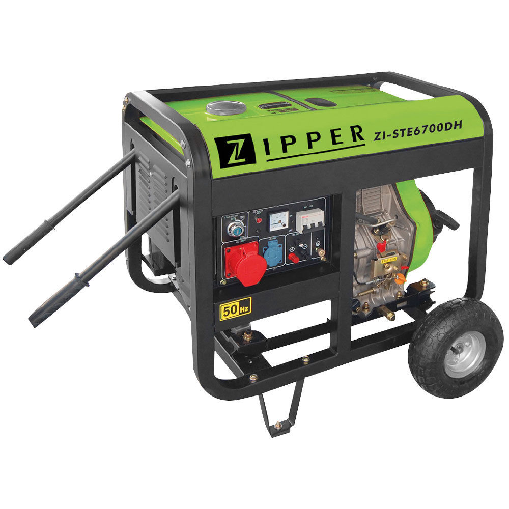 Zipper Stromerzeuger Diesel ZI-STE6700DH max 6500 Watt 418ccm Produktbild Zipper Stromerzeuger Diesel ZI-STE6700DH max 6500 Watt 418ccm