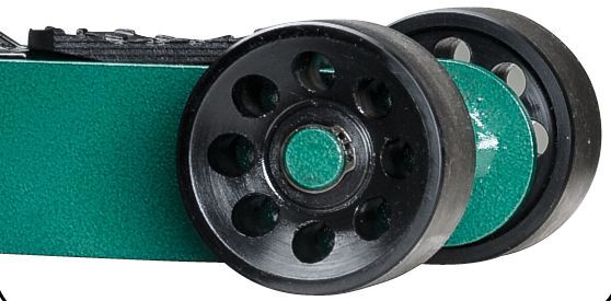 Detailaufnahme eines Rads des Compac Rangierhebers 1,4 t HC 77  bild 6
