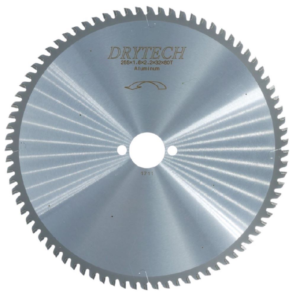 JEPSON Drytech HM-Sägeblatt Durchmesser 255 mm 80 Zähne für Aluminium Produktbild JEPSON Drytech HM-Sägeblatt Durchmesser 255 mm 80 Zähne für Aluminium