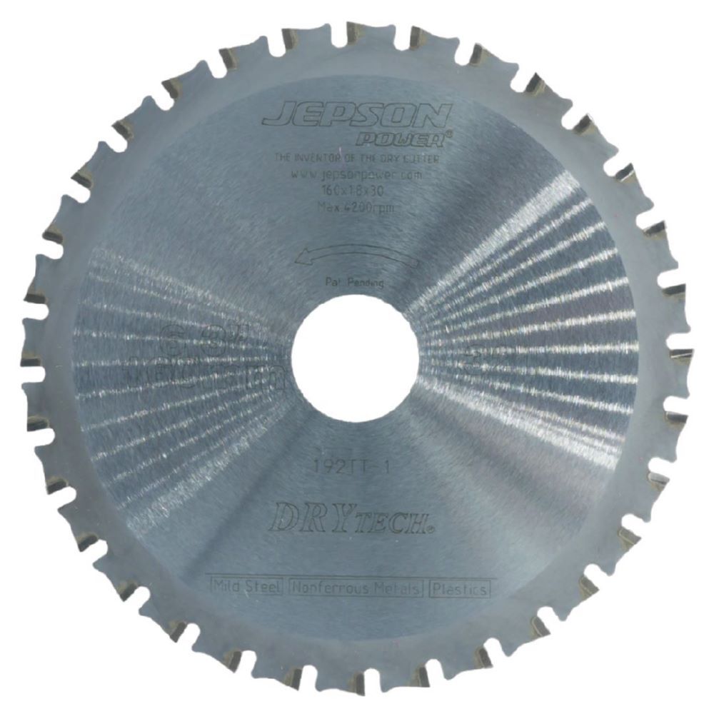 JEPSON Drytech HM-Sägeblatt d 160 mm / 32Z für Stahl Produktbild JEPSON Drytech HM-Sägeblatt d 160 mm / 32Z für Stahl