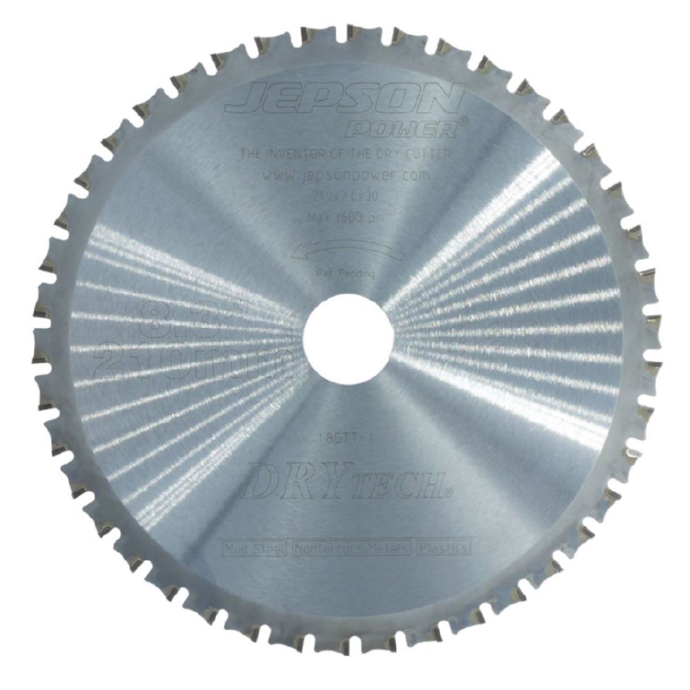 JEPSON Drytech HM-Sägeblatt Durchmesser 210 mm 42 Zähne für Stahl Produktbild JEPSON Drytech HM-Sägeblatt Durchmesser 210 mm 42 Zähne für Stahl