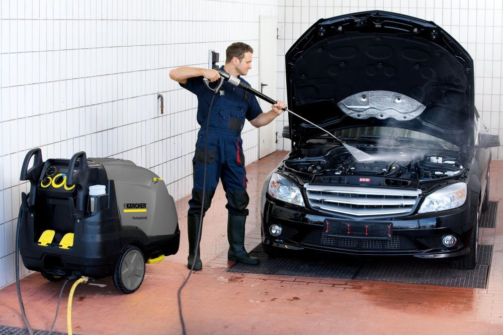 KÄRCHER Beheizter Hochdruckreiniger HDS-E 8/16-4 M 24KW Produktbild KÄRCHER Beheizter Hochdruckreiniger HDS-E 8/16-4 M 24KW bild 2