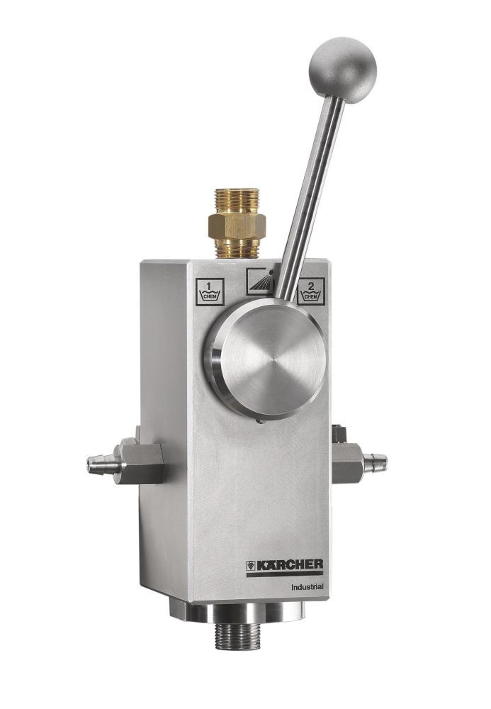 KÄRCHER Dosiereinheit 2-fach, Edelstahl Produktbild KÄRCHER Dosiereinheit 2-fach, Edelstahl