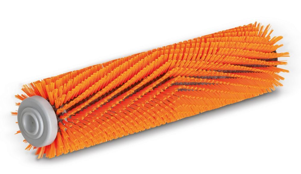 Kärcher Walzenbürste hoch tief orange 80 mm Produktbild Kärcher Walzenbürste hoch tief orange 80 mm