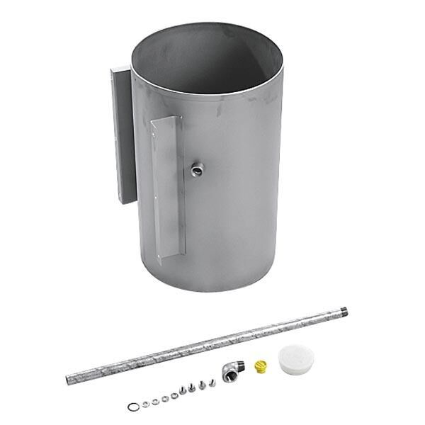 KÄRCHER Schaumbürstenhalter Edelstahl mit geschlossenem Boden (weiß) Produktbild KÄRCHER Schaumbürstenhalter Edelstahl mit geschlossenem Boden (weiß)