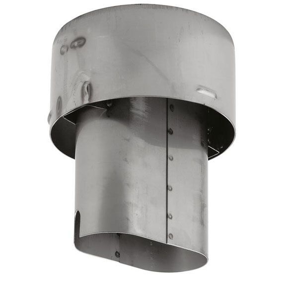 Kärcher Abgasstutzen Anschluss an Gerat oval 157 mm Produktbild Kärcher Abgasstutzen Anschluss an Gerat oval 157 mm