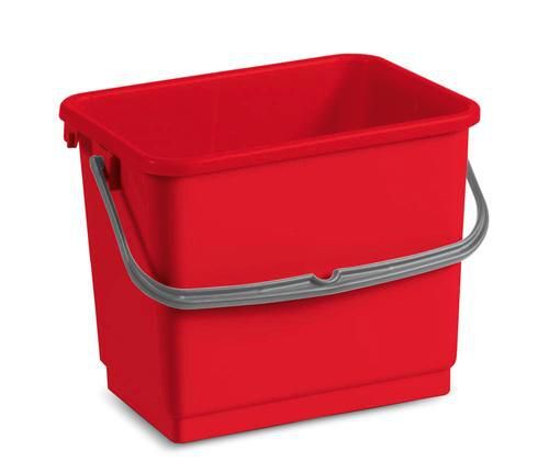 KÄRCHER Eimer rot 4 Liter Produktbild KÄRCHER Eimer rot 4 Liter